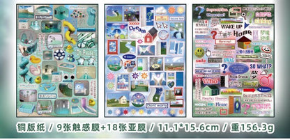 Out-of-Focus Era Sticker Book