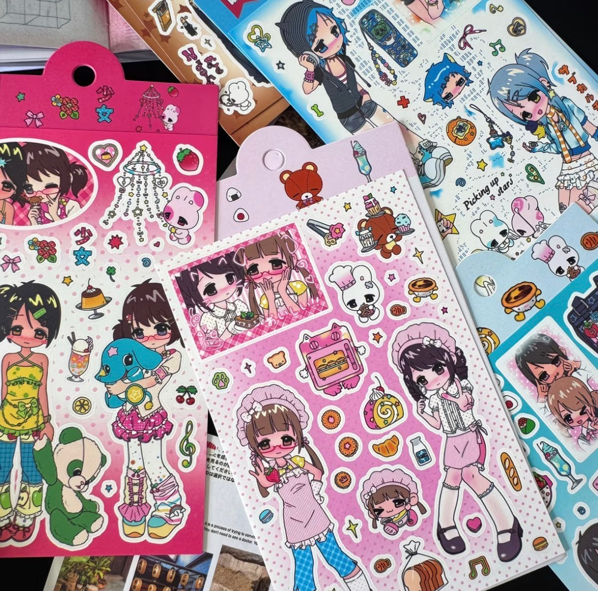 Spicy Star Girl Stickers